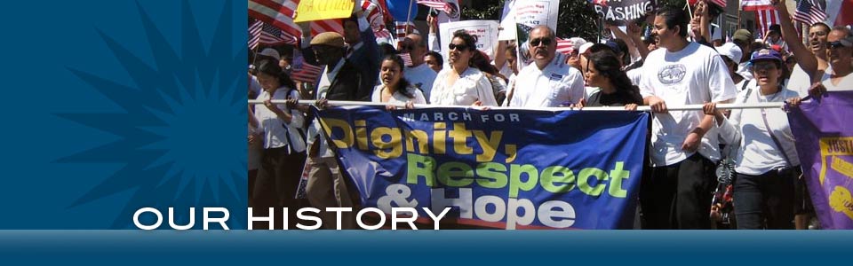 2007 San Diego Immigration March Lead Organizers - Justice Overcoming BoundariesOrganized